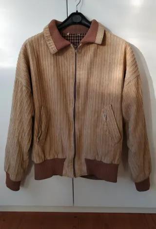 Giacca vintage anni 70 in velluto a costine