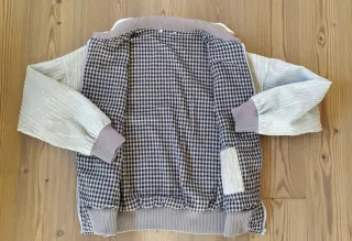 Giacca vintage anni 70 in velluto a costine