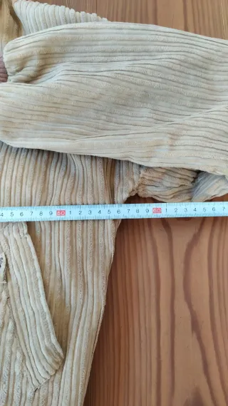 Giacca vintage anni 70 in velluto a costine