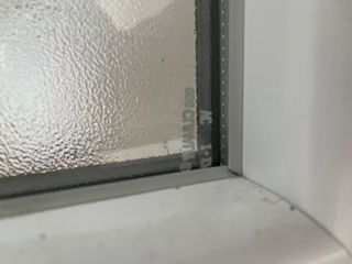 Puerta PVC con cristalera