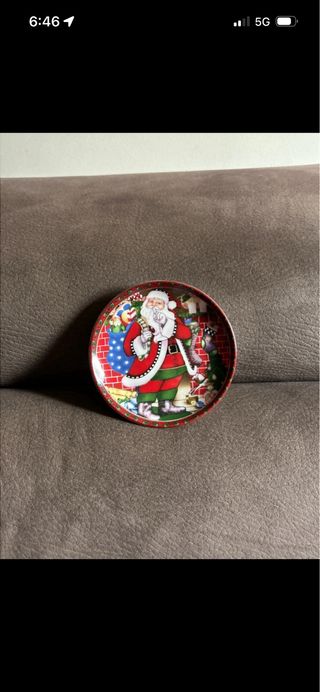 Piattino Decorativo Natale 12 cm