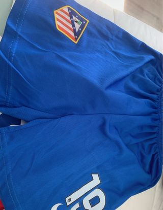 Equipación Atlético Madrid 8- 10 años. No oficial