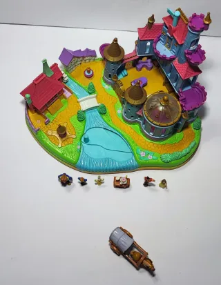 Castillo Disney Bella y Bestia Polly Pocket 1997