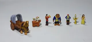 Castillo Disney Bella y Bestia Polly Pocket 1997