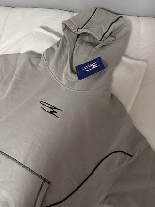 Sudadera gris No Emotions Talla L