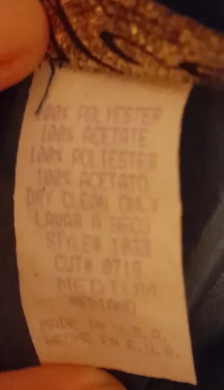 Vestido de fiesta verde con bordado