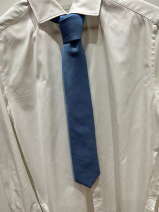 Corbata Cánovas Club Seda Azul