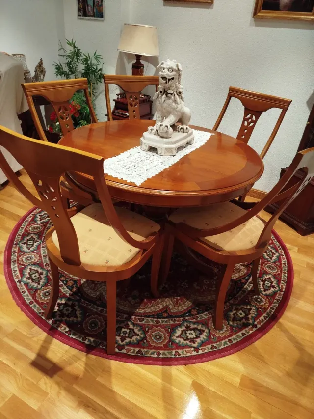 Alfombra Circular Decorativa