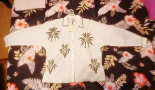 Camisa Pedro del Hierro bordada a mano