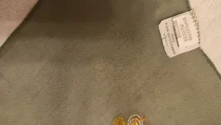 Sciarpa donna floreale verde