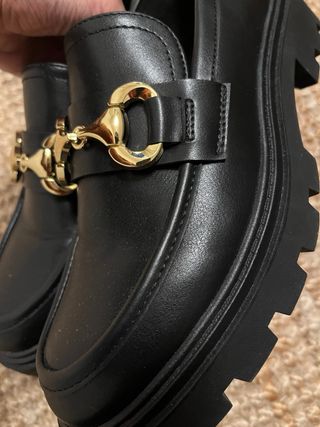 Mocasines negros Limma talla 39