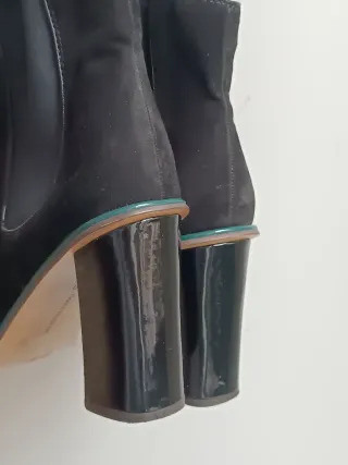 Carlo Pazolini stivaletti Pelle Scamosciata N.40