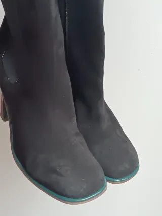 Carlo Pazolini stivaletti Pelle Scamosciata N.40