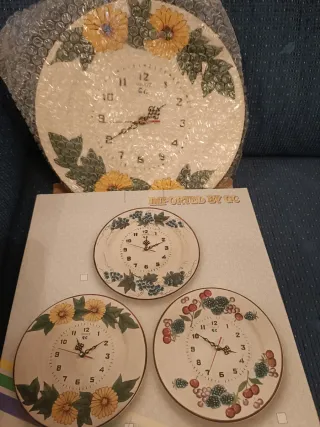 Reloj de pared decorativo