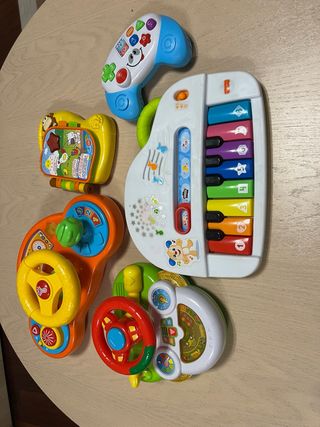 Lote 5 Juguetes Bebé