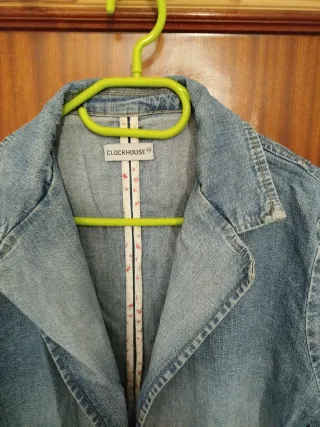 Chaqueta vaquera Clockhouse azul