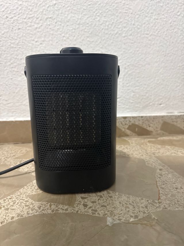 Calentador portátil negro