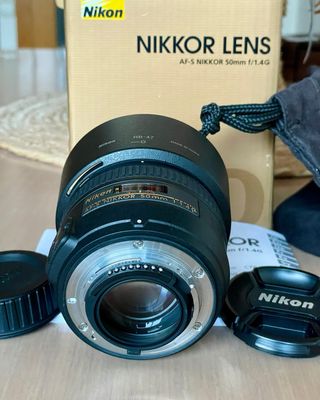 Objetivo Nikkor AF-S 50mm f/1.4G + filtro B&W