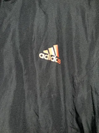 Chándal Adidas Hombre Negro y Rojo Corta vientos