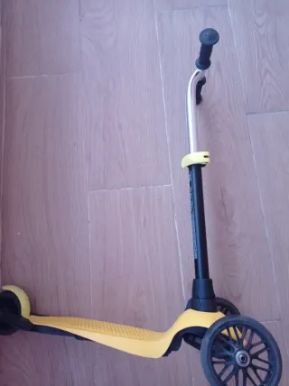 Patinete infantil 3 ruedas amarillo