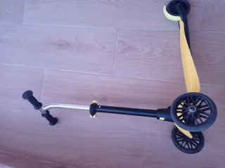 Patinete infantil 3 ruedas amarillo