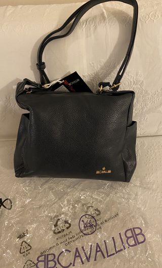 Borsa a spalla B.Cavalli blu