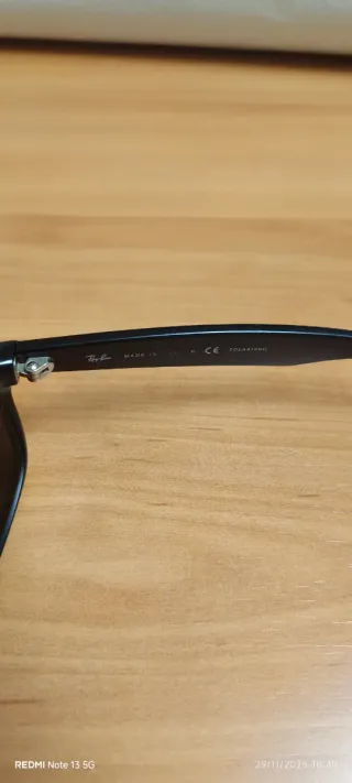 Gafas de Sol Ray-Ban Polarizadas Negras