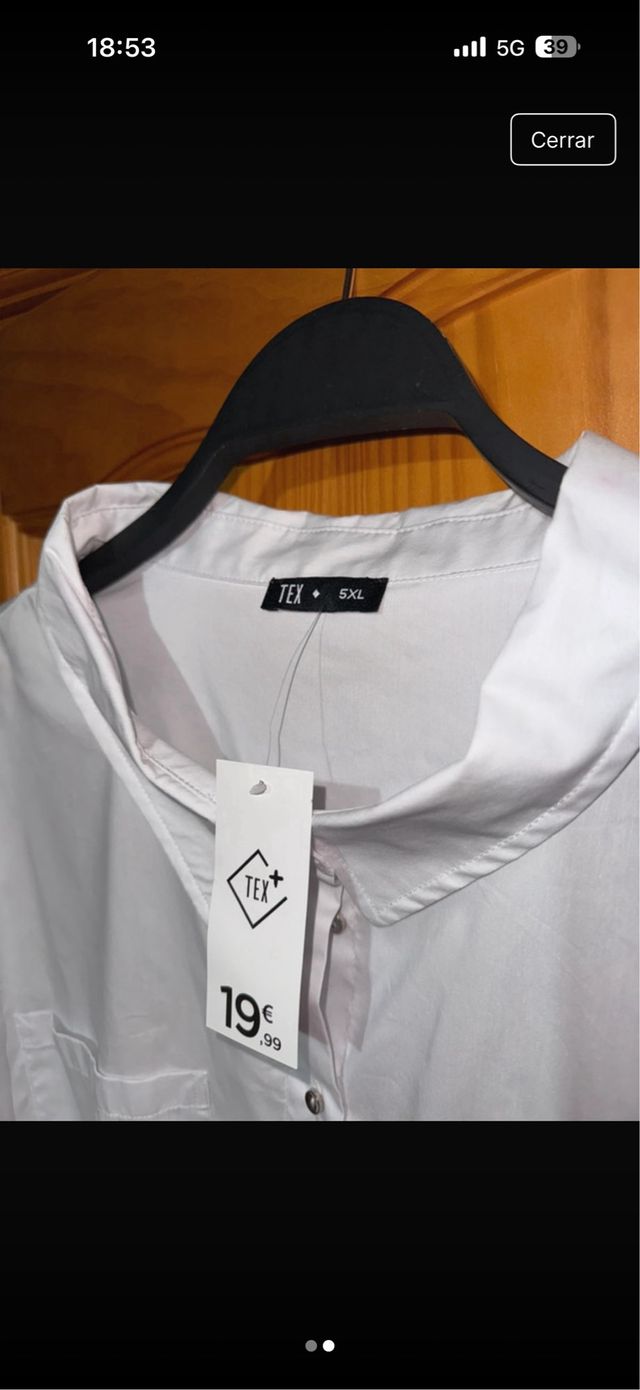 Camisa blanca oversize