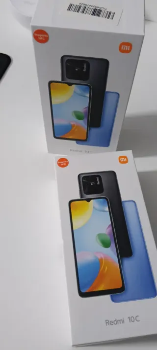 Telefono Xiaomi Redmi 10C Nero/Blu