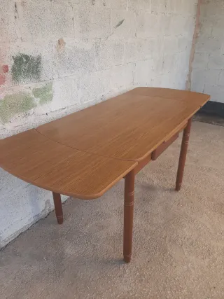 Mesa de cocina extensible madera