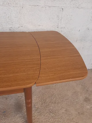 Mesa de cocina extensible madera