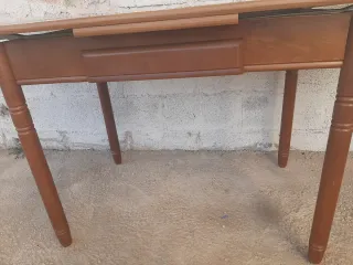 Mesa de cocina extensible madera