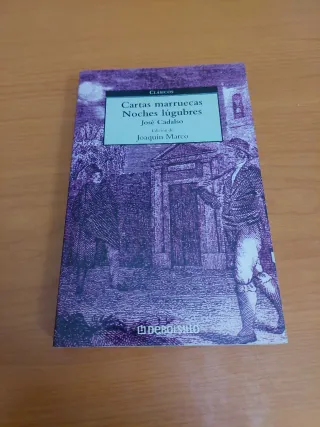 2 libros clásicos. Delibes. Cadalso.
