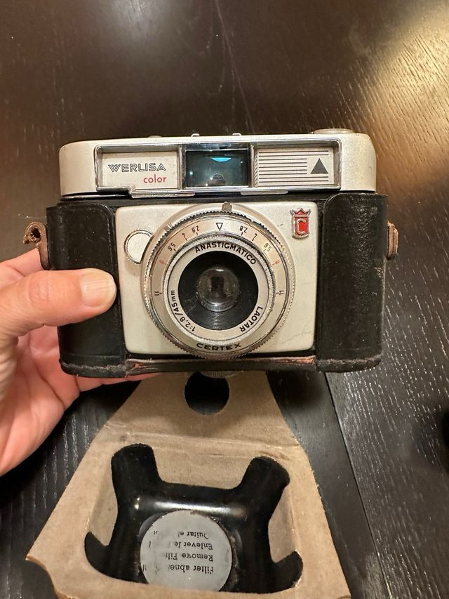 2 Vecchie Fotocamere Zeiss e Werlisa