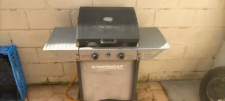 Barbacoa a gas Campingaz con pietre vulcaniche