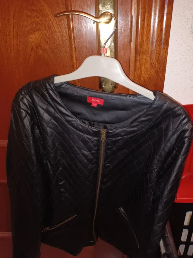 Giubbotto in Pelle Sintetica