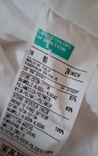 Tutina imbottita Benetton 3-6 mesi