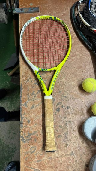 Funda Babolat + 5 raquetas tenis + 1 badminton