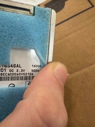 Hard Disk iPod 160GB Originale Apple Toshiba