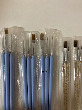 5 Sets de Pinceles (15 Pinceles)