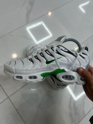 Nike Shox TL Branco e Verde