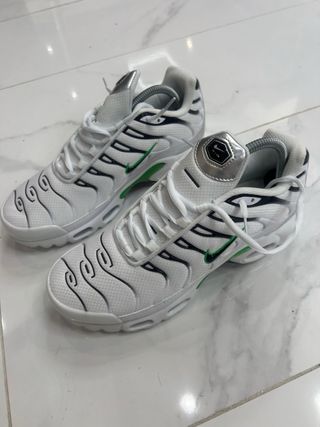 Nike Shox TL Branco e Verde