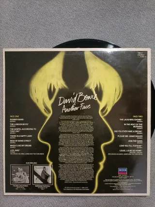 LP David Bowie - Another Face