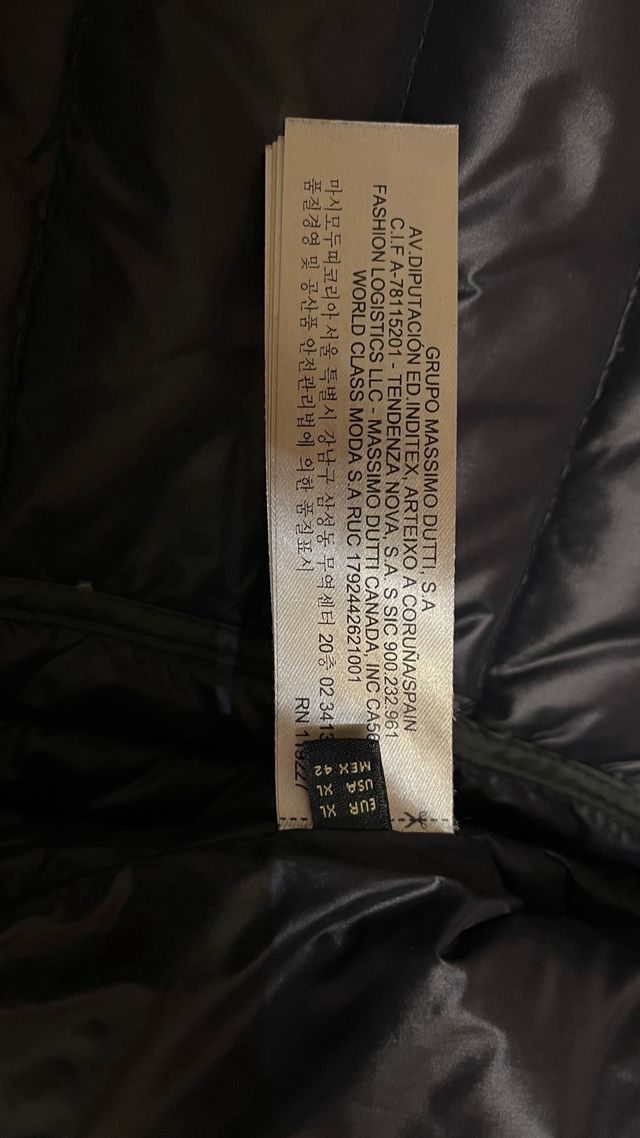 Chaqueta Massimo Dutti verde