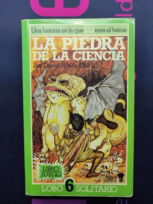 La piedra de la ciencia Lobo solitario 6