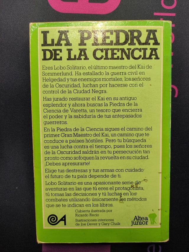 La piedra de la ciencia Lobo solitario 6