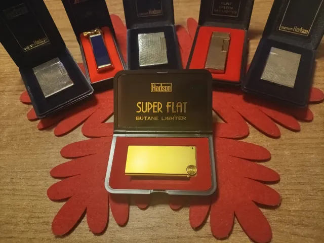 Encendedor Super Flat Hudson Dorado