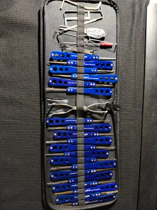 Kit Herramientas Cerrajero Profesional Azul