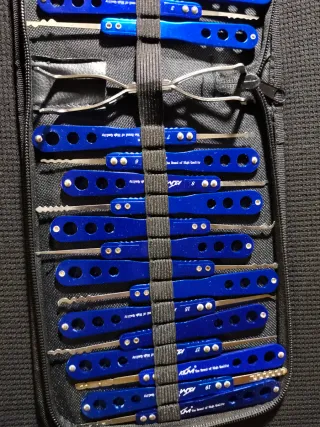 Kit Herramientas Cerrajero Profesional Azul