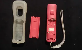 Mando Wii MotionPlus Oficial Rosa